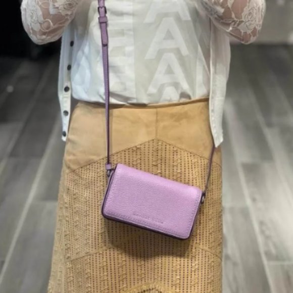 NEW! Marc Jacobs Groove Leather mini bag, purple orchid - Picture 4 of 7